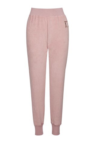 Buy Lipsy Pink Regular Velour Jogger From Next Bahrain