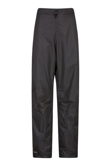 Buy Mountain Warehouse Black Spray Womens Waterproof Trousers from
