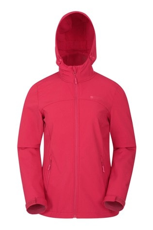 Mountain Warehouse Red Exodus Womens Softshell Jacket