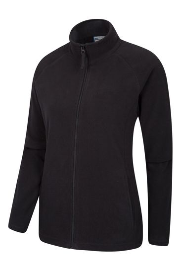 Black zip outlet up fleece womens