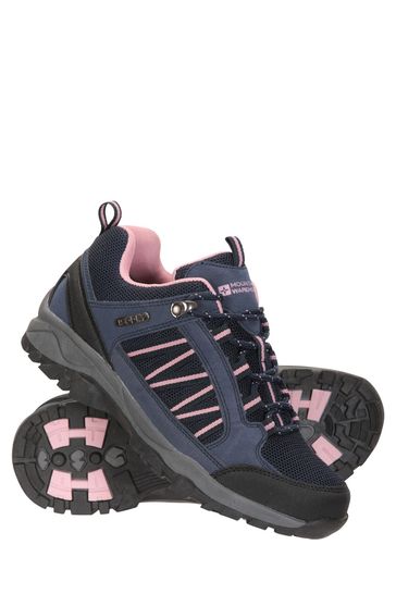 Mountain Warehouse Navy Path Waterproof Womens Walking Shoes