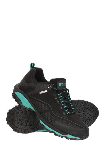 Mountain Warehouse Black Collie Womens Waterproof Approach Shoes
