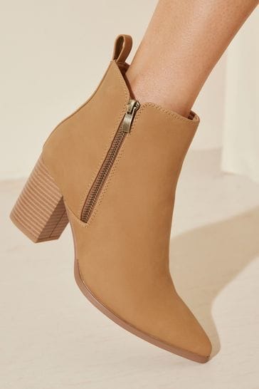 Tan ankle discount boots next