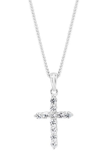 Simply Silver Sterling Silver Cross Pendant