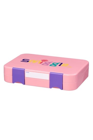 Smiggle Pink Happy Bento Lunchbox