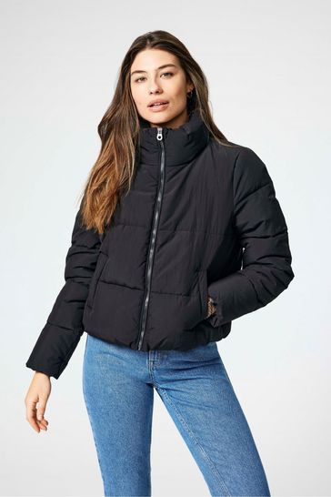 ONLY Black Short Padded Jacket