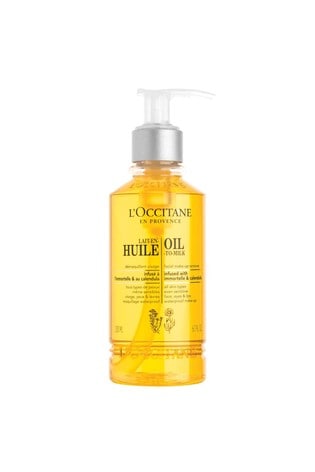 L'Occitane Cleansing Infusions Oil To Milk Makeup Remover 200ml