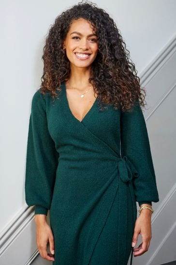 J crew wrap dress in 365 crepe hot sale