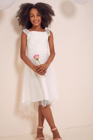 lipsy girl lace bridesmaid dress