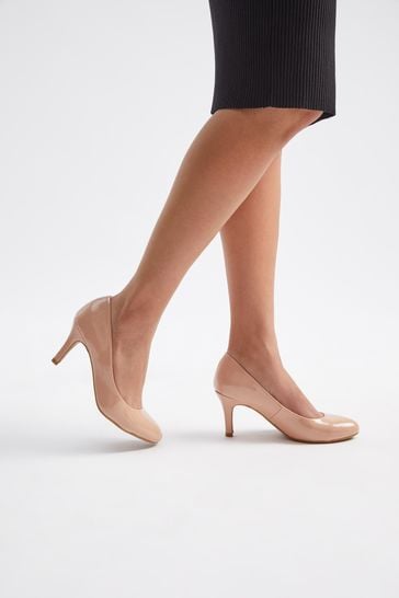 Patent nude court shoes outlet