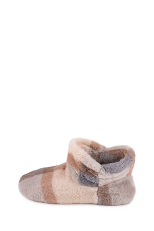 Buy Faux Fur Boot Slipper from Next Ireland