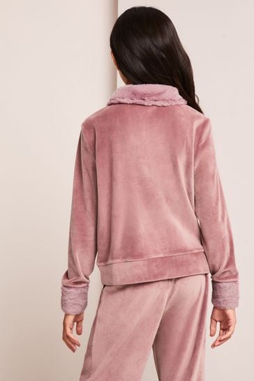 Lipsy tracksuit fur hood clearance