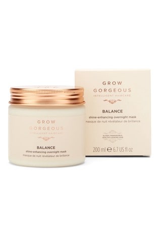 Grow Gorgeous Balance Shine Enhancing Overnight Mask 200ml