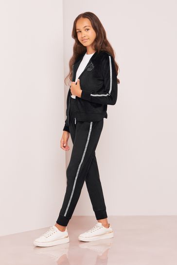 Lipsy sales velour joggers
