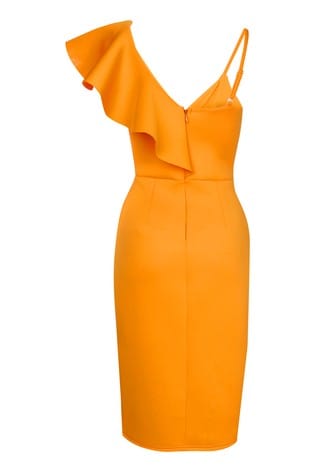 lipsy orange dress