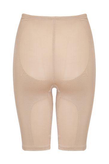 Buy Pour Moi Nude Hourglass Shapewear Firm Tummy Control High Waist Short  from Next Luxembourg
