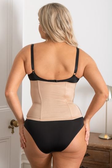 Black/nude extra firm tummy control bodysuit shapewear sexy slimming plus  size