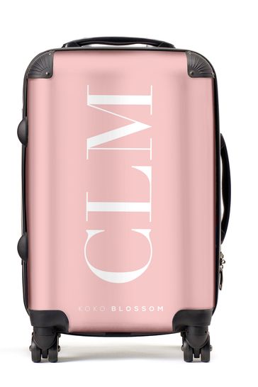 Suitcase with initials cheap store