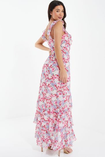 Dress hot sale chiffon floral