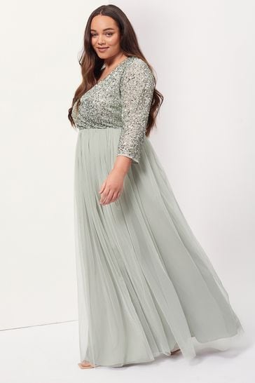 Maya silver dress on sale
