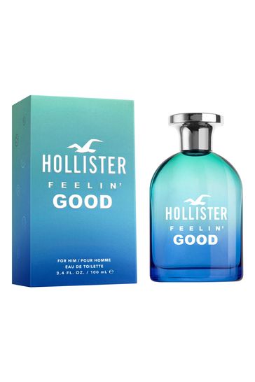 Buy Hollister Feelin Good for Him Eau de Toilette 100ml from the