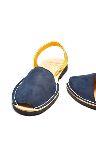 Navy flat sale sandals uk