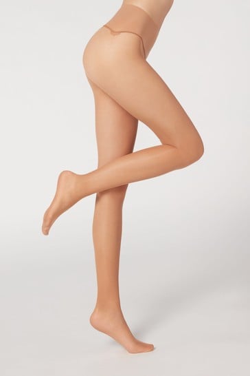Calzedonia Nude Skin 20 Denier Seamless Totally Invisible Sheer Tights