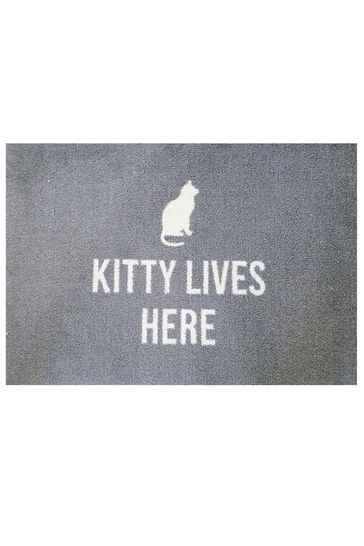 Personalised Cat Doormat by Mattify