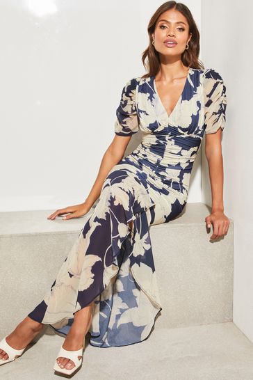 Lipsy mirror kimono sleeve dress top
