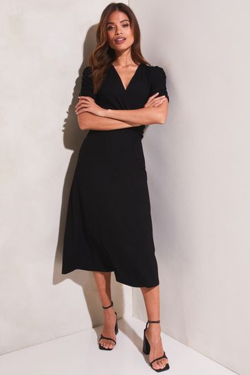 Lipsy petite hotsell black dress
