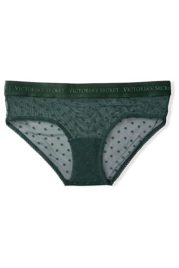Buy Victoria s Secret Victoria s Secret Dot Mesh Hipster Panty
