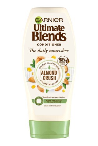Garnier Ultimate Blends Almond Crush Almond Milk & Agave Sap Conditioner for Normal Hair 360ml