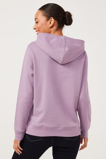Purple and grey hoodie on sale