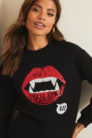 Lipsy lips sweatshirt new arrivals
