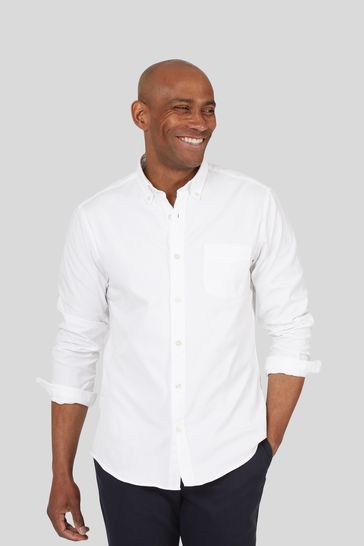 Buy Charles Tyrwhitt Slim Fit Button Down Washed Oxford Shirt from