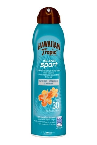 Hawaiian Tropic Island Sport Sun Protection Continuous Spray SPF 30 220ml