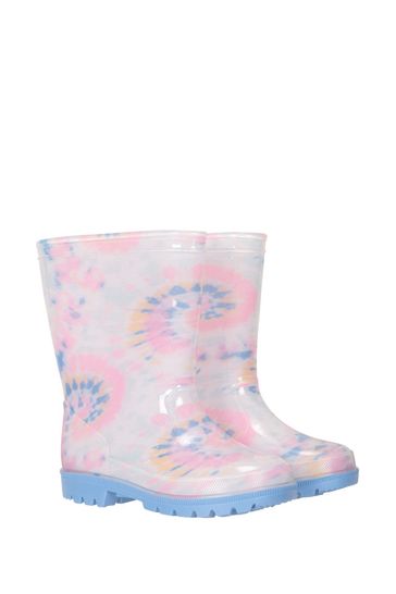 Buy Mountain Warehouse Pink Tie Dye Kids Wellies from Next Croatia