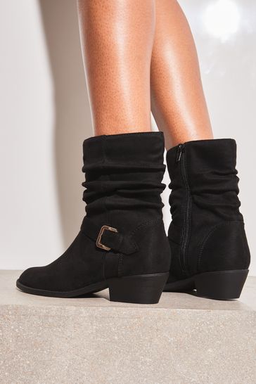 lipsy flat ankle boots