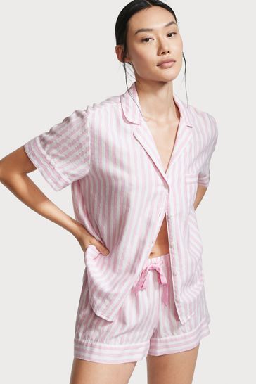 Victoria's Secret Flannel Short Pyjama Set