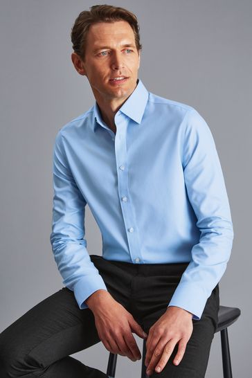 Charles Tyrwhitt Blue Slim Fit Shirt