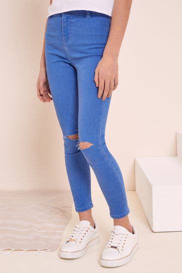 High waist jeggings with pockets store
