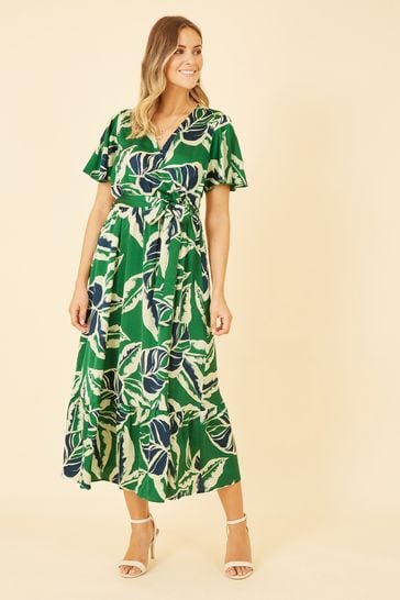 Yumi tropical mirror dress online