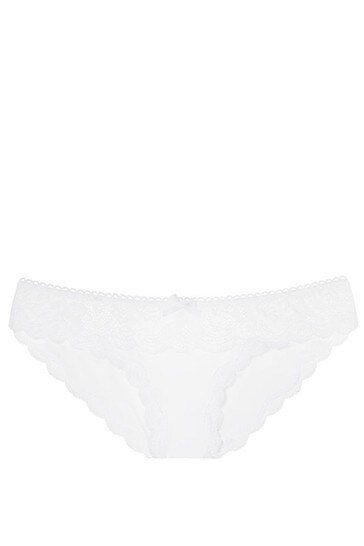 Floral lace cheekini panty