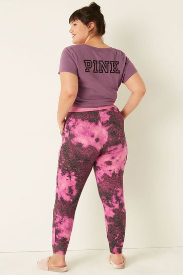 Pink cozy shop sleep legging
