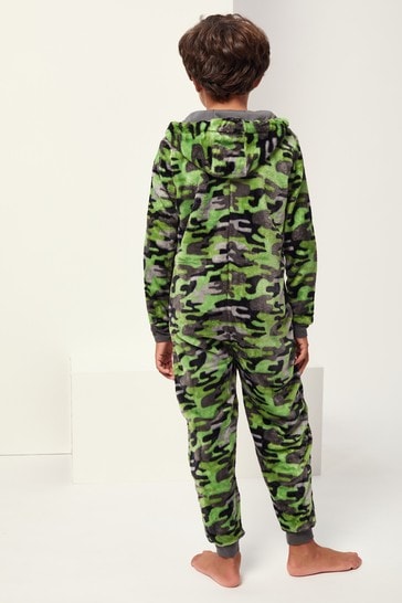 Harry Bear Girls Camouflage Pajamas