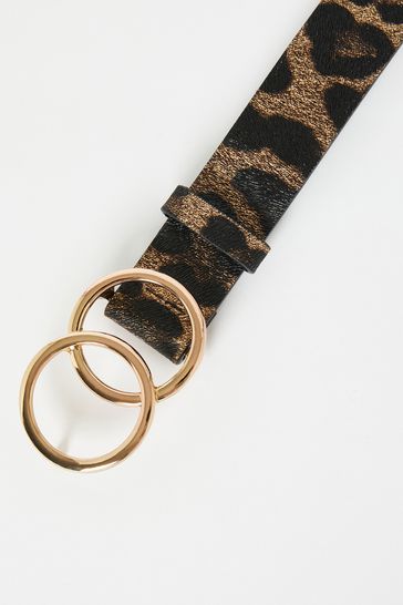Buy Lipsy Black Brown Double Ring Belt from Next Luxembourg