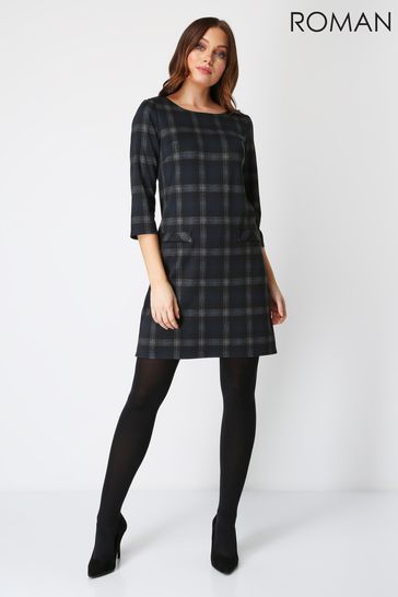 check shift dress uk