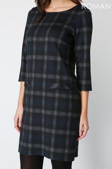 check shift dress uk