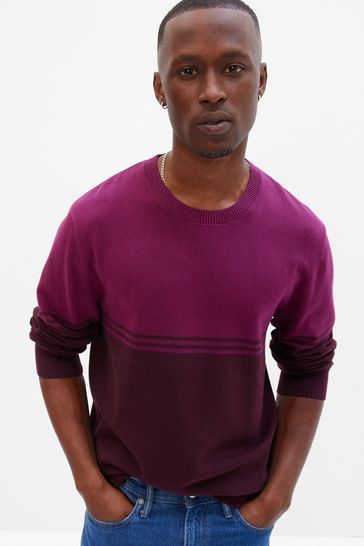 Gap outlet purple sweater