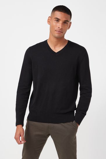 Buy Gap V-Neck Cotton Jumper from the 